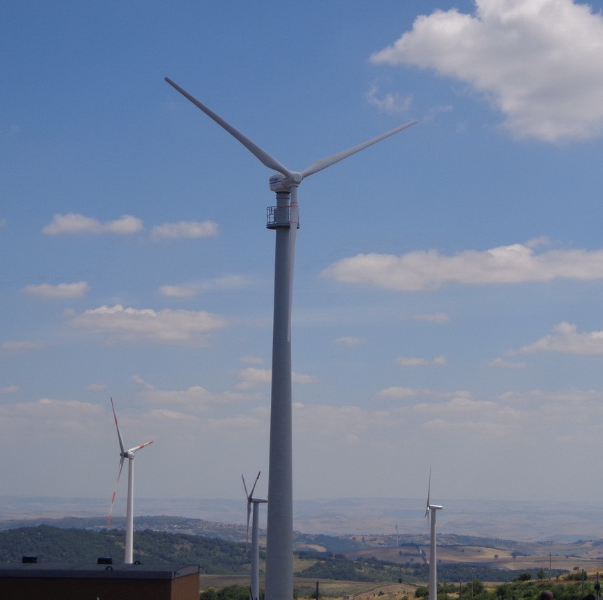 Small Wind Power Plant Made by 60kw Wind Turbine Generator