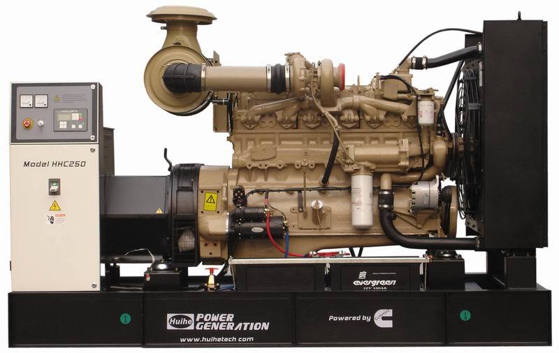 250Kva Cummins Diesel Generator Set (HHC250)