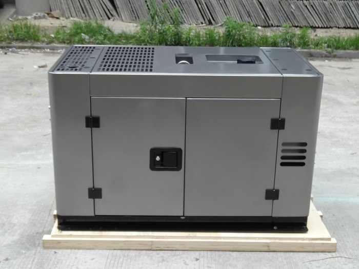 10kVA Silent Generator with V-Twin Cylinder Diesel Engine