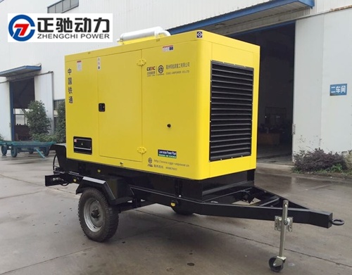 Movable Trailer Generator with Wheels (ZCDL-Txxx)