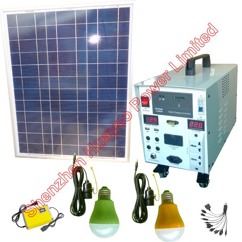 125W Solar Home System with OEM and ODM Service Available
