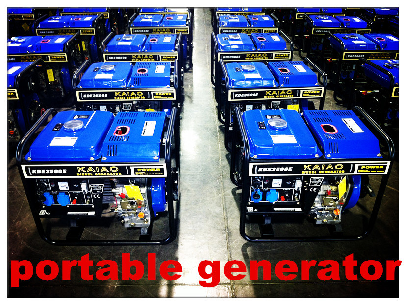 2kw 3kw 5kw 6kw Generators Portable Low Noise Diesel Portable Generator