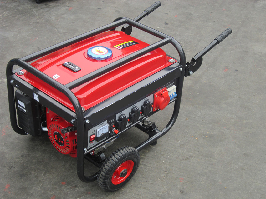 Portable Generator with Handle and Wheels HH2800B03 2kw China