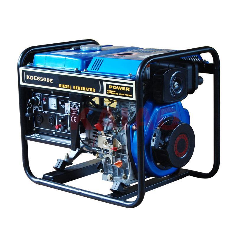 Portable Diesel Generator Set Kde6500e