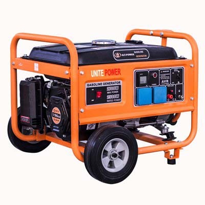 650W Air Cooled Single Cylinder Portable Gasoline Generator