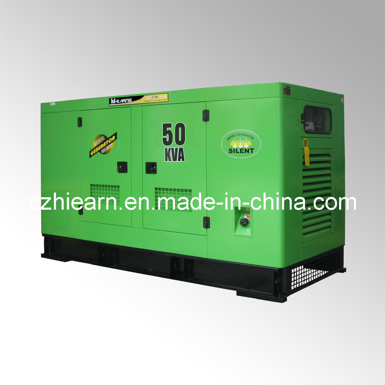 Water-Cooled Diesel Generator Silent Type (GF2-50kVA)