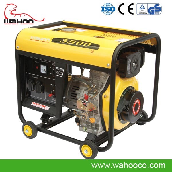 CE Approved 3kw Small Diesel Generator (WH3500DG)