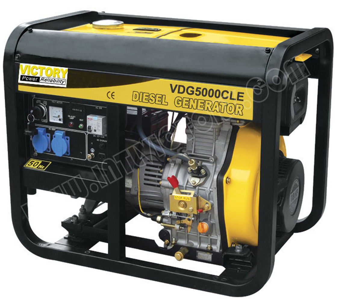 Diesel Portable Power Generator with CE/Soncap Approval (2kVA~5kVA)
