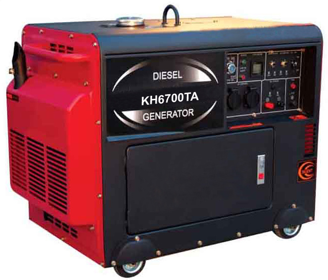 15KVA Small Power Soundproof Movable Diesel Generator