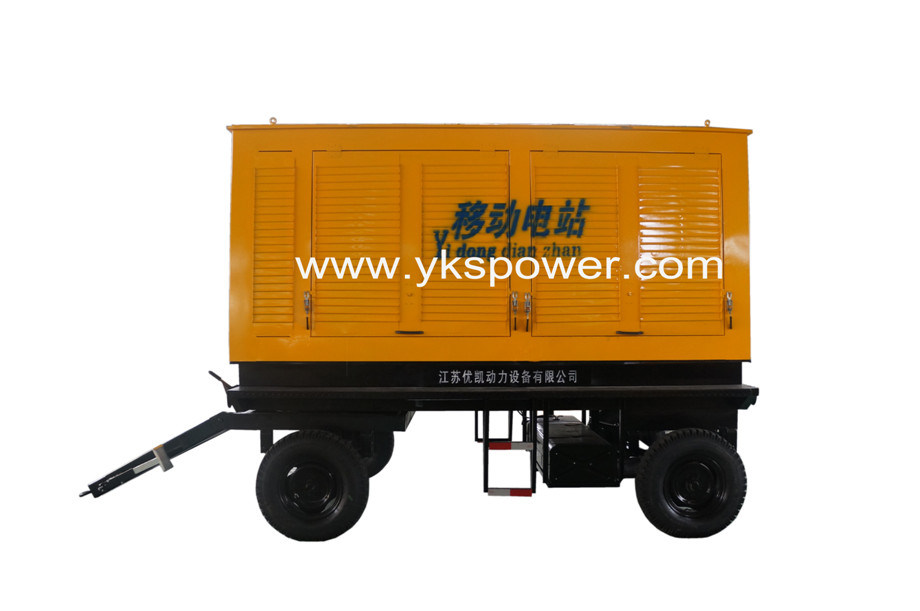 400kw Shangchai Silent Diesel Generator with Rain-Proof Tank