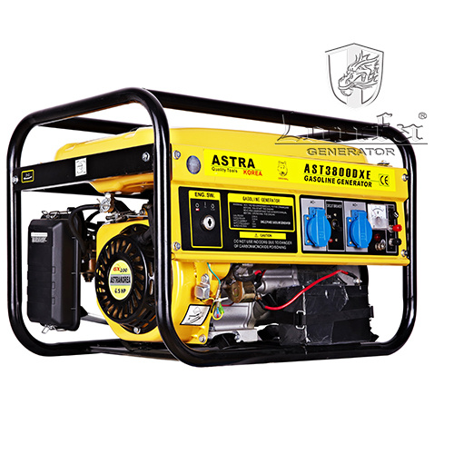 168f 6.5HP Engine Astra Korea Portable Gasoline Generator