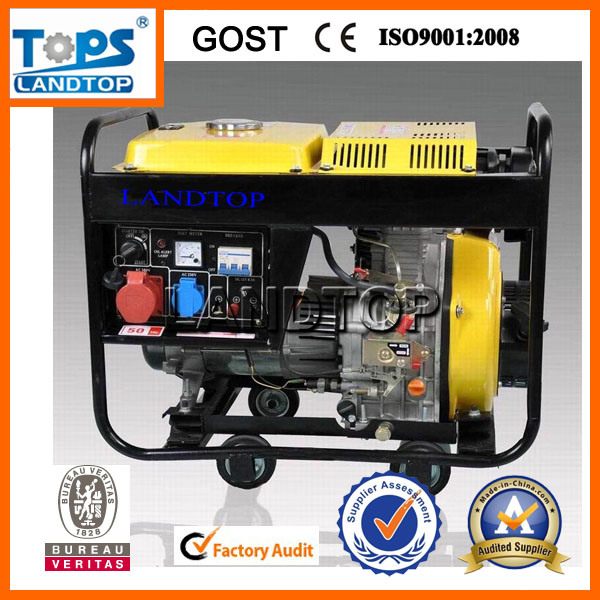 Tops Open Type Diesel Generator 3-5kw