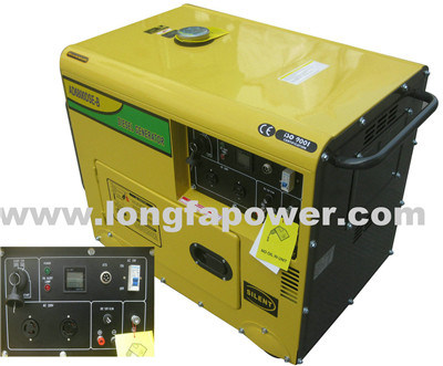 6kVA Single Phase Silent Soundproof Diesel Generator with ATS