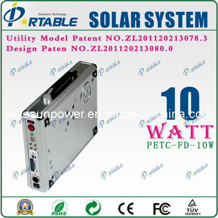 Portable Solar Power System (PETC-FD-10W/15W/20W)