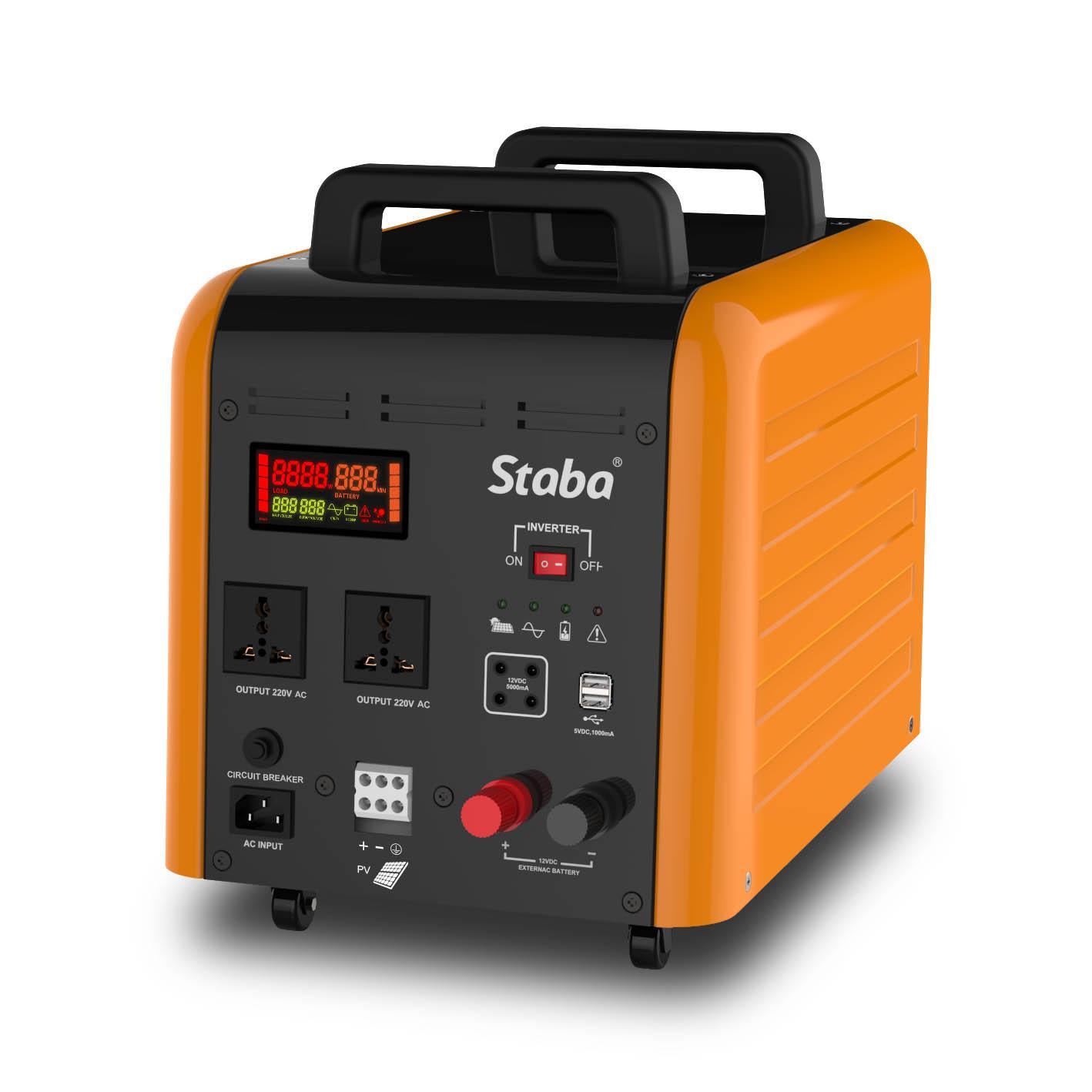 Portable Solar Generator with Built in 100ah Battery