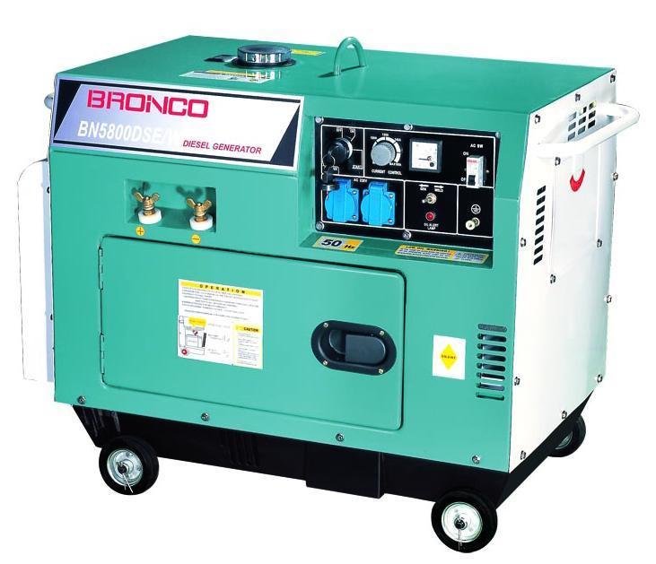 Silent Type Diesel Welding Generator (BN5800DSE/W)
