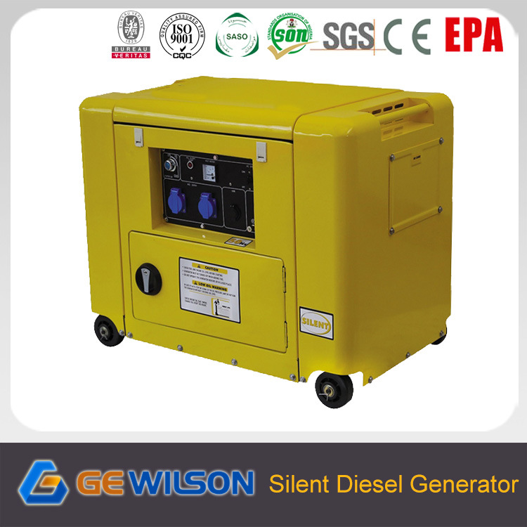 6.0kw Small Silent Portable Power Diesel Generator