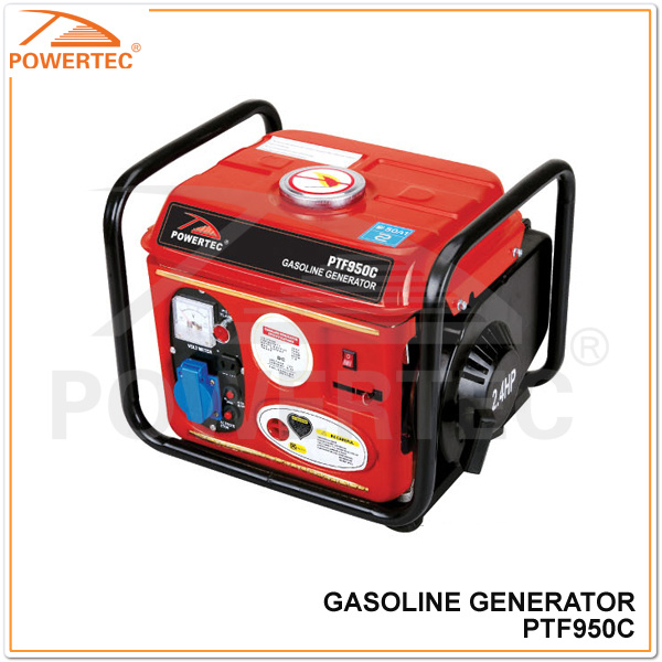 Powertec 0.85kVA 2-Stroke 2.4HP Gasoline Generator (PTF950C)