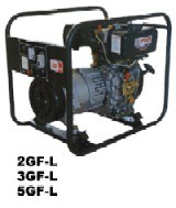 2GF-L/M/ME (2KW) Air Cooled Kipor Type Open Frame Electric Power Diesel Generator Set