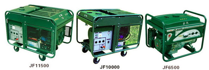 Petrol generator set