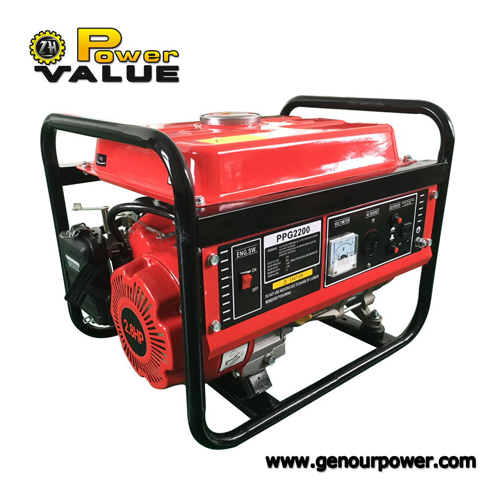 Generator 2016 1kVA Portable Gasoline Generator (ZH1500)