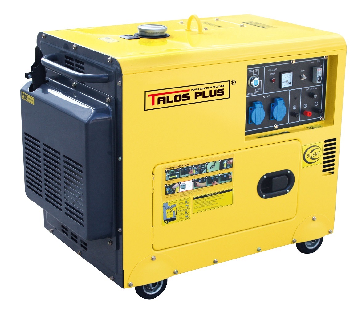 5 Kw / 5 kVA Silent Diesel Generator for Cold Area (TD6500LDE)