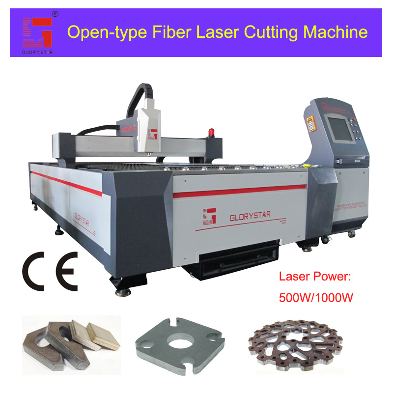 500W/1000W/2000W Fiber Laser Cutting Machine, Metal Laser Cutting Machine