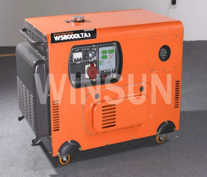 5-6kw Portable Silent Diesel Generator (WS8000LTA/LTA3)