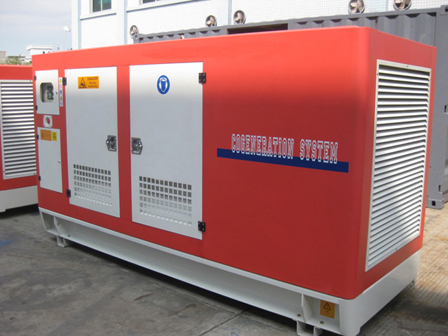 50kw H Series Soundproof Type Generator Powered by Natural Gas