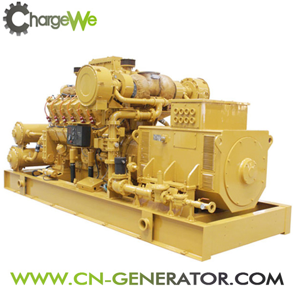 AC 3 Phase Electric Motor Nature Gas Engine Generator Sets