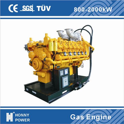 800kw/1000kVA Power Engine Natural Gas/ Bio Gas Generator (HGGM1000)