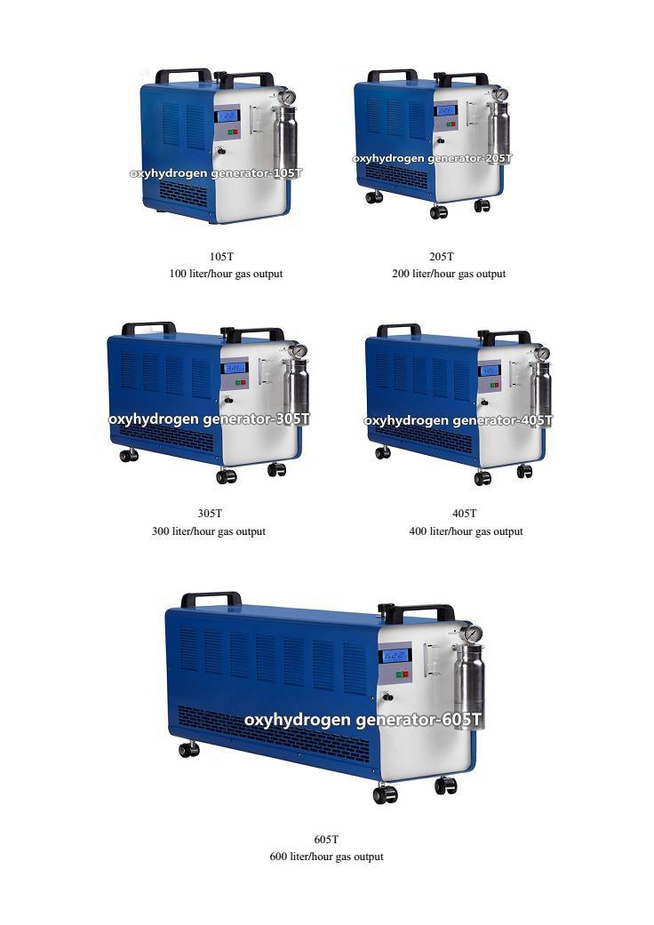 Oxyhydrogen Gas Generator with 100 Liter/Hour to 600 Liter/Hour