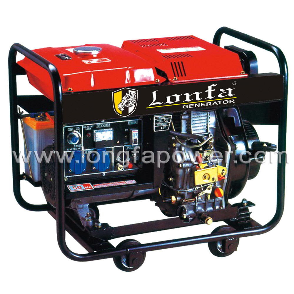 2kVA Small Open Type Diesel Generator Set for Home Use