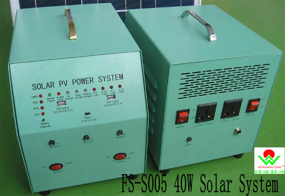 40W Solar Lighting System (FS-S005) 