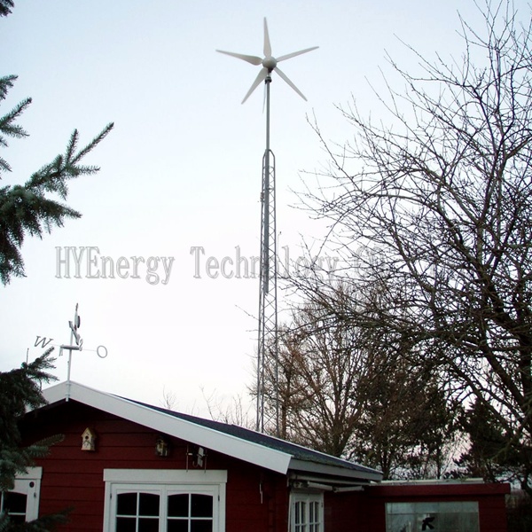 Hye 1.5kw Small Wind Generator for Roof Installed System on-Grid System