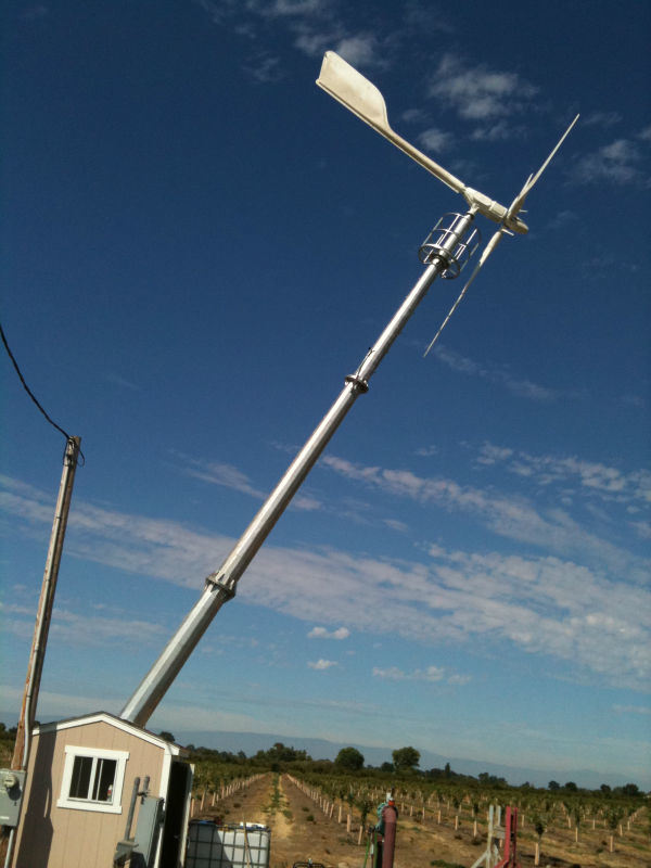 Solar Wind Energy Generator for Home or Farm Use