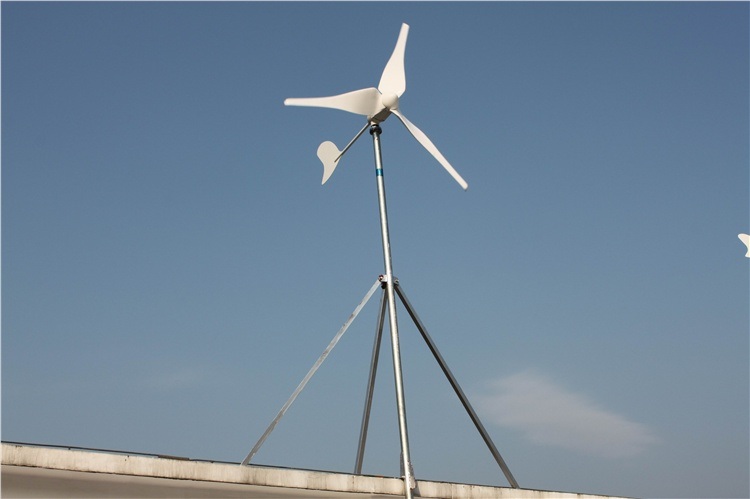 1kw Horizontal Axis Wind Turbine (FD3.2-1.0/9) With DC56V Rated Voltage