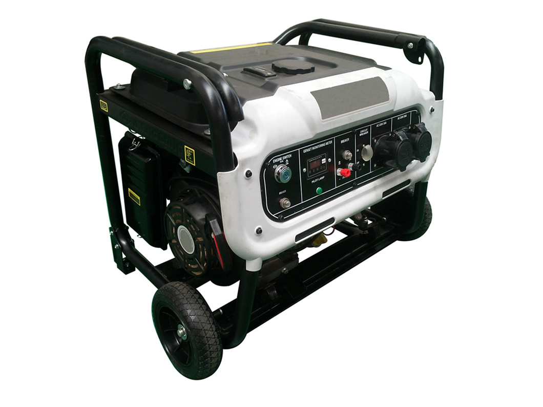 4-Stroke Air-Cooled Portable Open-Frame Petrol Generator (GG8000N)