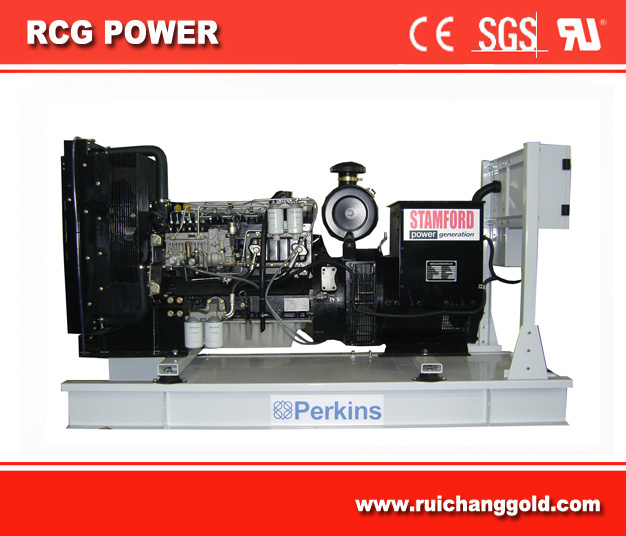 Open Style Generator Set Powered by Perkins Engine 80kVA/64kw