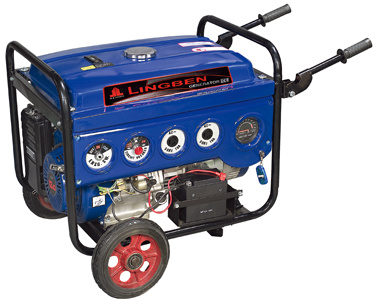 3kw Home Use CE Gasoline Generator Set with Wheels (LB4000X-C)