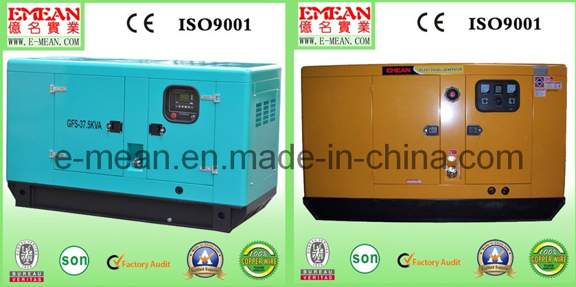 30kVA/40kVA/50kVA Soundproof Chinese Caterpillar Weifang Diesel Generator
