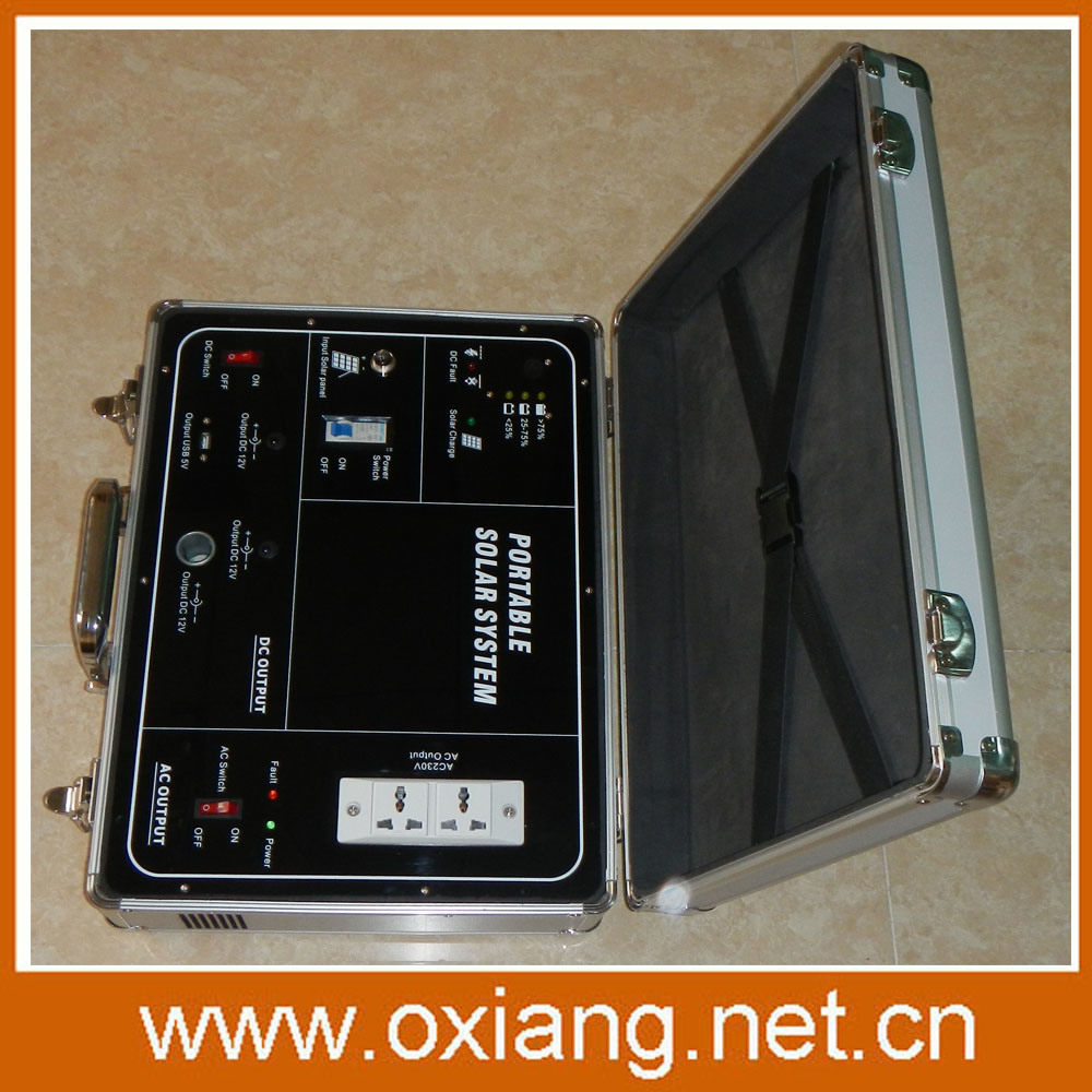 500W Solar System with 20ah Power Energy for AC DC Output