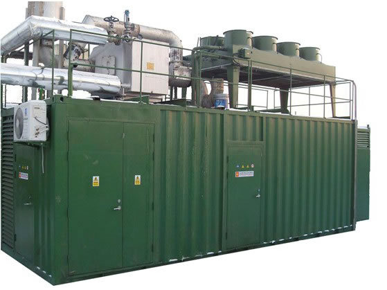 Googol Container Gas Generator Set 1500kw 50Hz