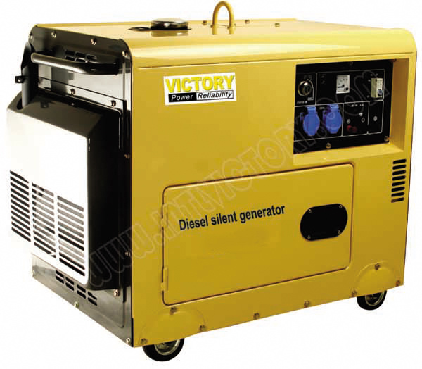 4.5kw Small Portable Diesel Silent Generator with CE/CIQ/Soncap/ISO