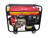 5kw Gasoline Generator Set with Four Wheels