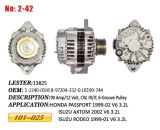 Alternator for Honda, Isuzu, Lester 13825, 1-2240-01hi, Lr190744