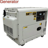Silent 5kw Diesel Generator with AC Single Phase Copper Wire