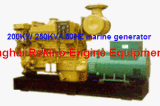 Cummins 250kVA 200kw 50Hz Marine Diesel Generator for Vessel