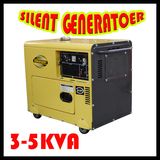 Silent Diesel Generator Set KDE6500T Silent Generator 5kVA