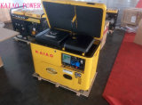 AC Single Phase 5kw Key Start Silent Canopy Diesel Generator for Hotel Use